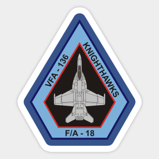 VFA-136 Knighthawks - F/A-18 Sticker